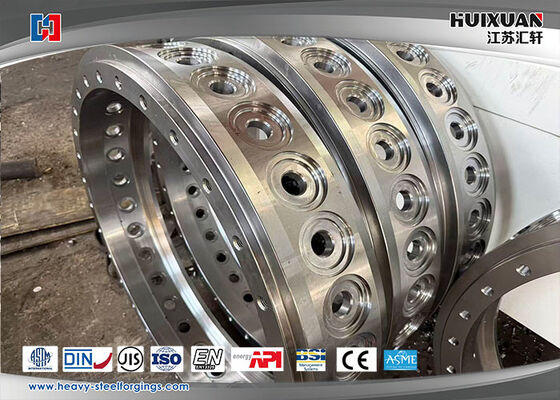 Μηχανοκίνητο ρουλέα δαχτυλίδι σφυρηλάτησης θερμική επεξεργασία κράμα χάλυβα